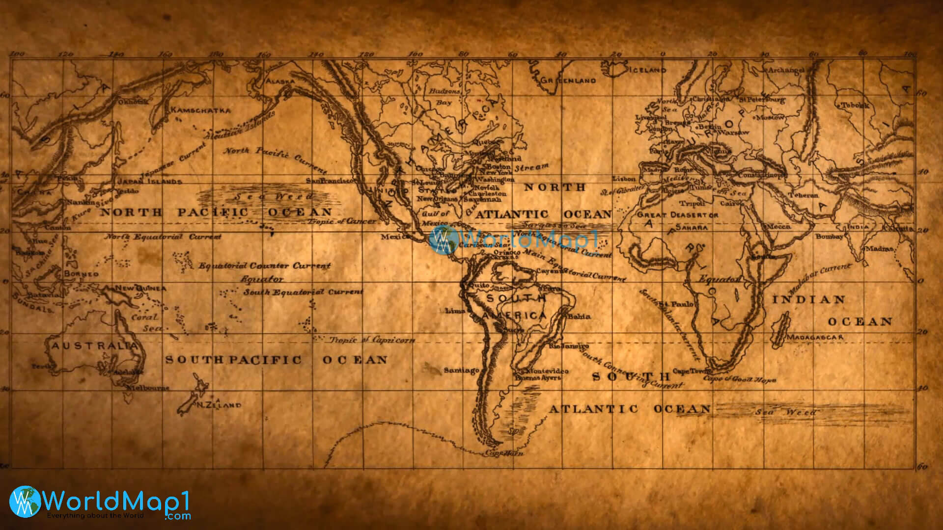 Dünya Antik Haritası